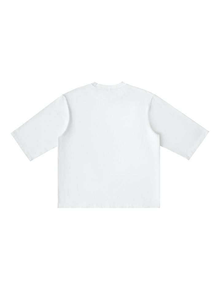 Essential Half Sleeve Ribbed T-Shirt