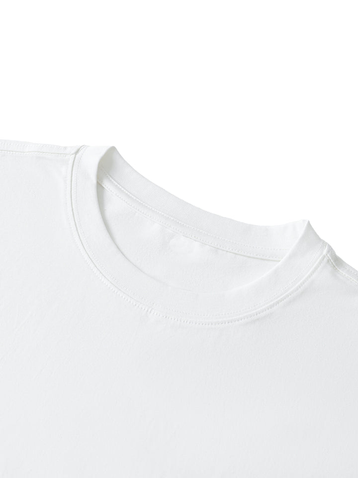 Essential Half Sleeve Ribbed T-Shirt