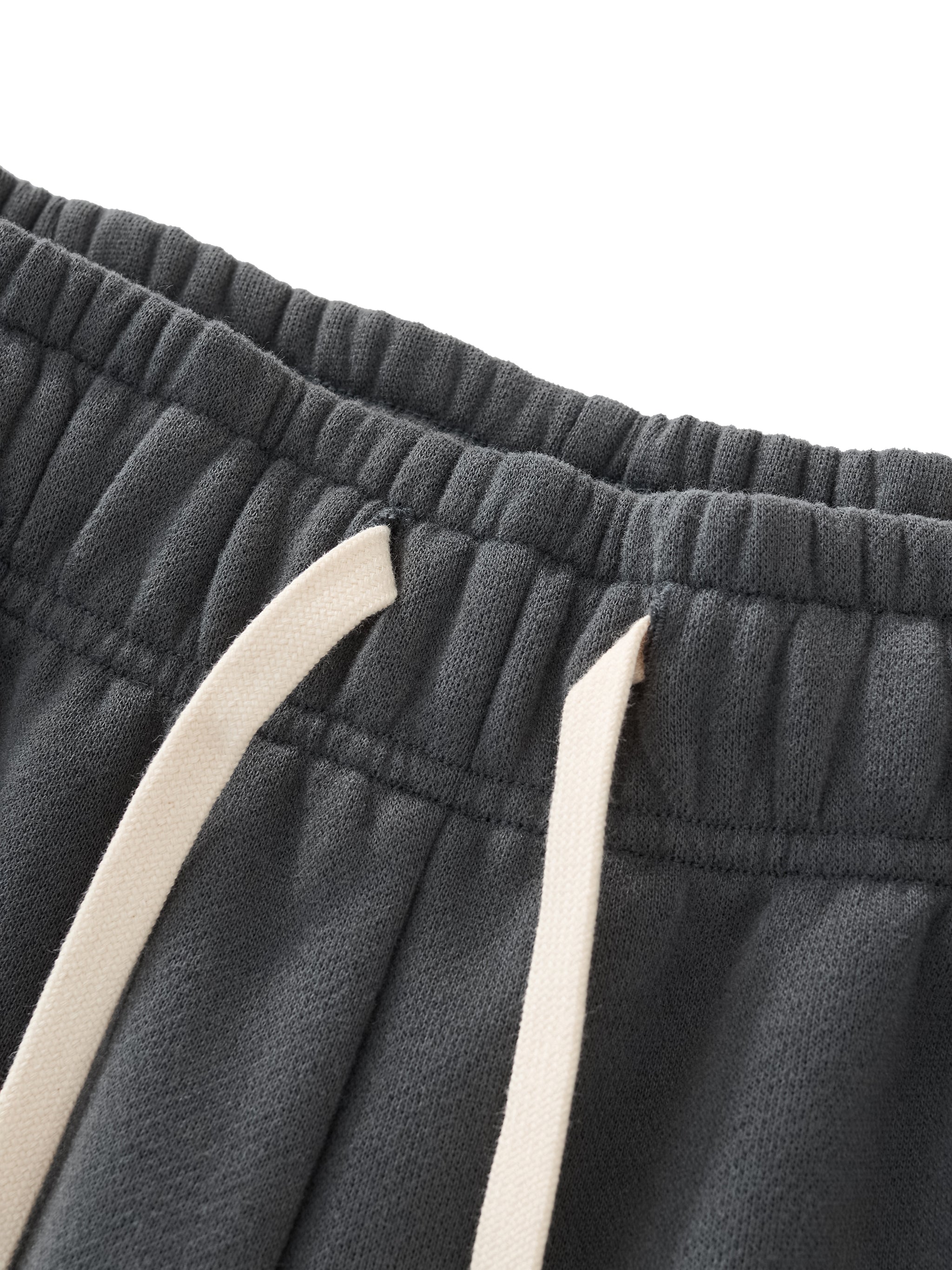 Relaxed Drawstring 3/4 Sweatpants