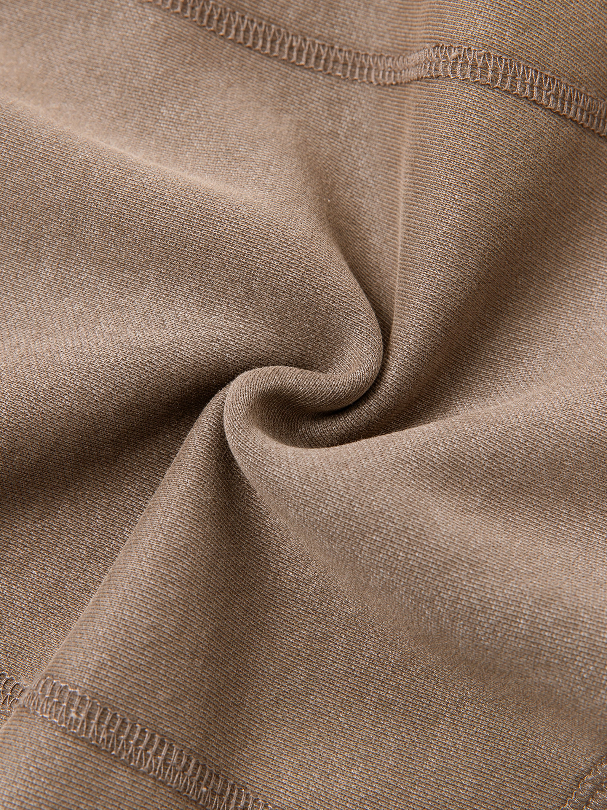 Vintage Washed Cropped Fleece Hoodie