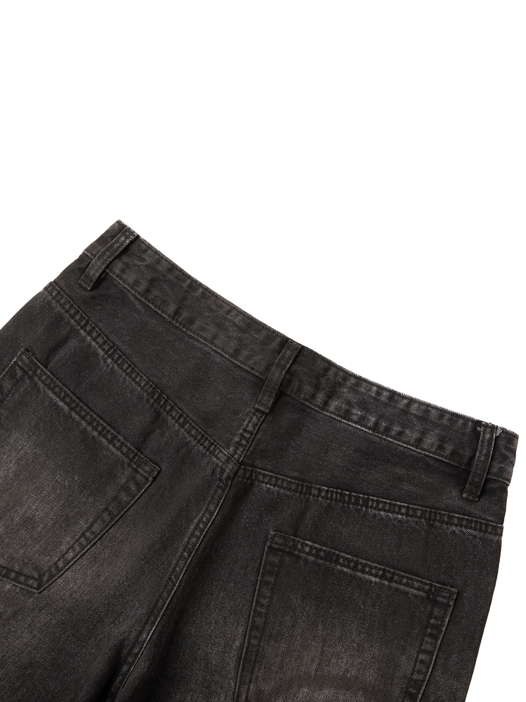 Vintage Wash Heavyweight Denim Jeans