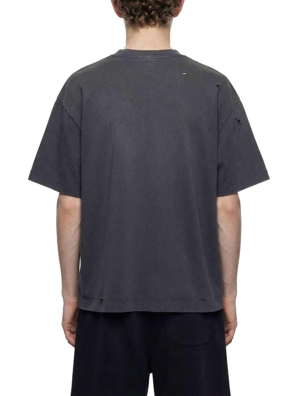 Vintage Washed Distressed Boxy Oversized T-Shirt