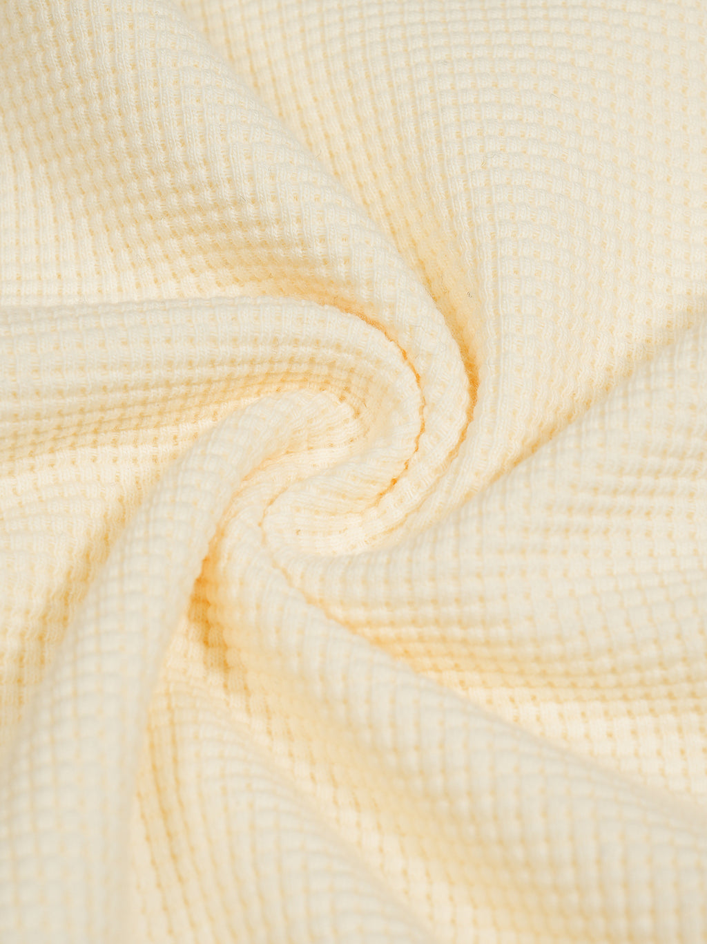 Unisex Waffle Raw Edge T-Shirt