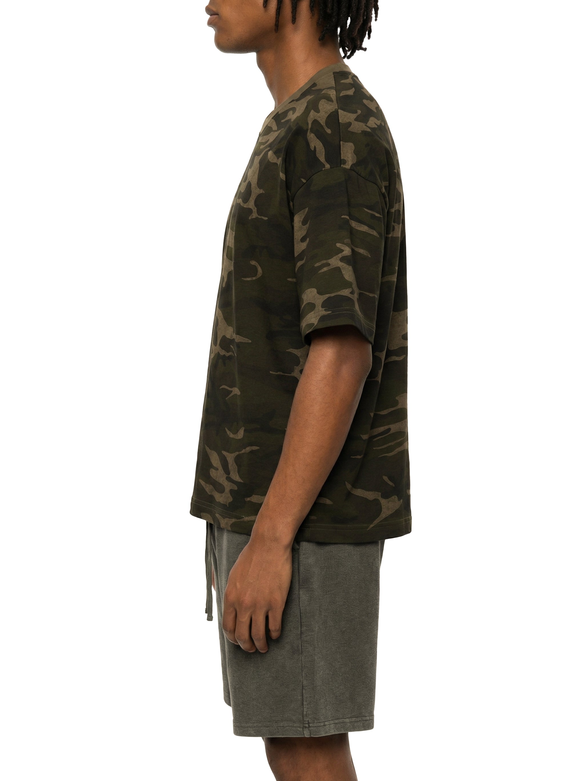 Unisex Camo Boxy T-Shirt
