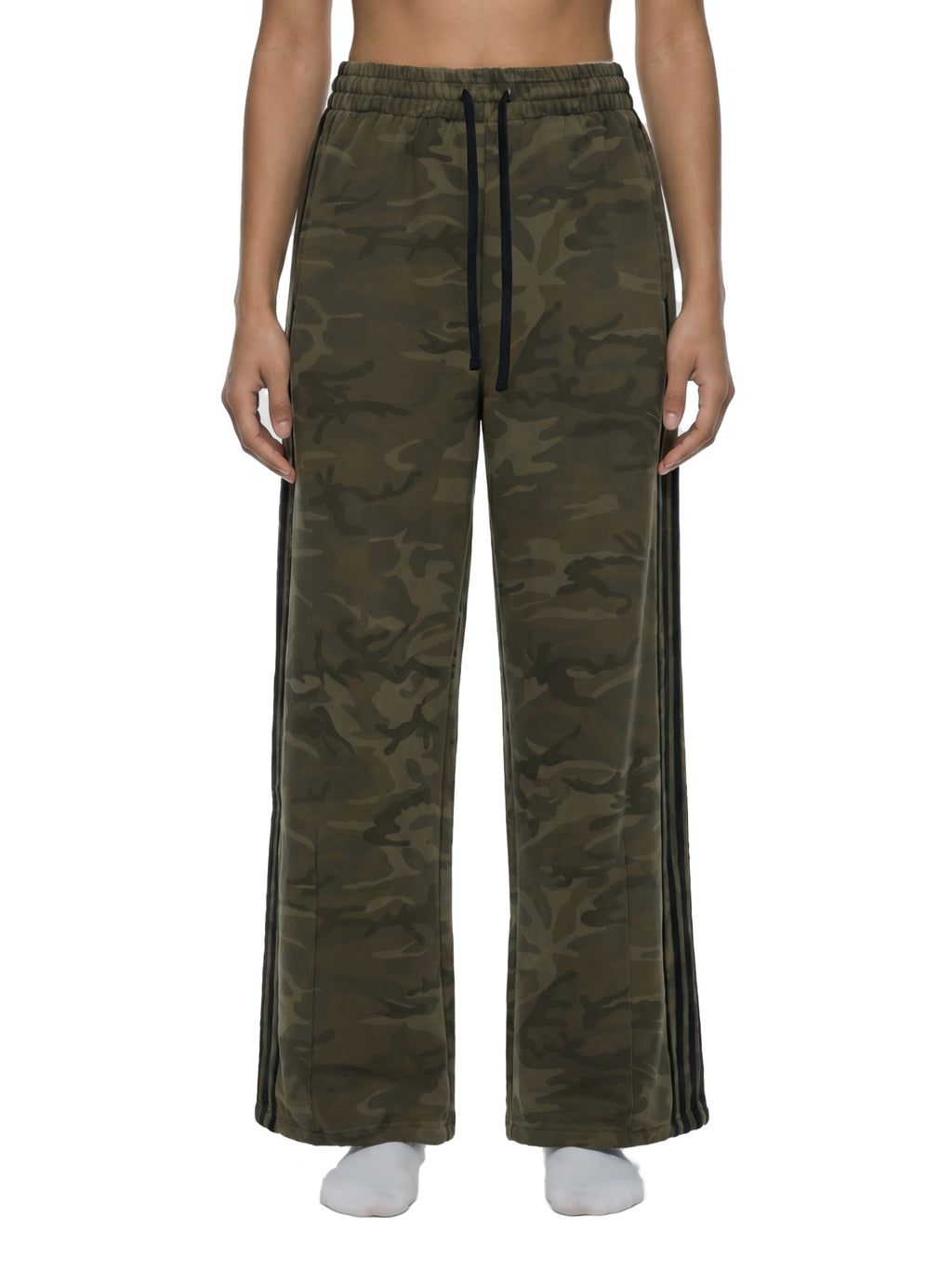 Unisex Camo Wide Leg Sweatpants