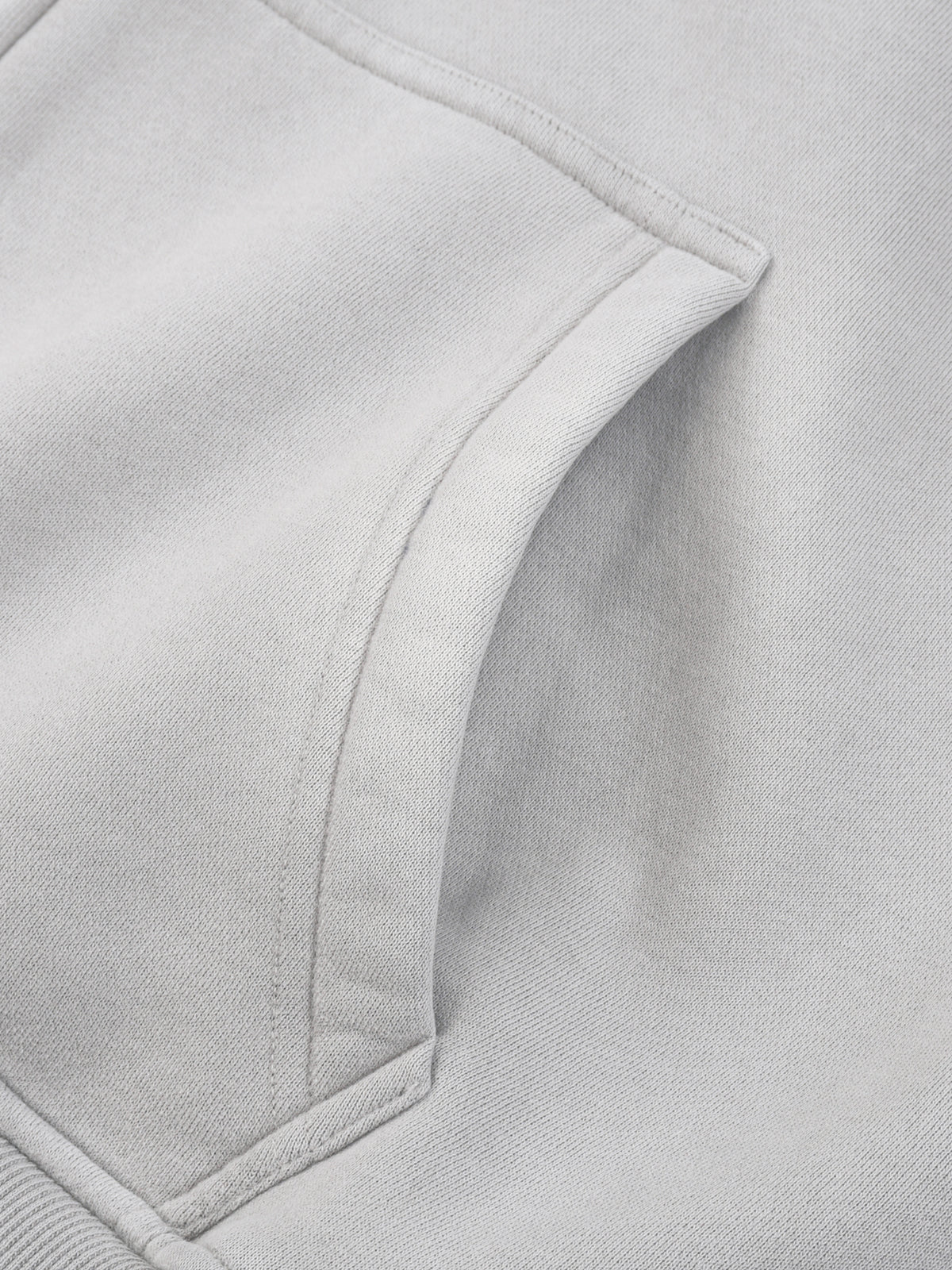 Sunfade Two-way Zipper Boxy Fleece Hoodie