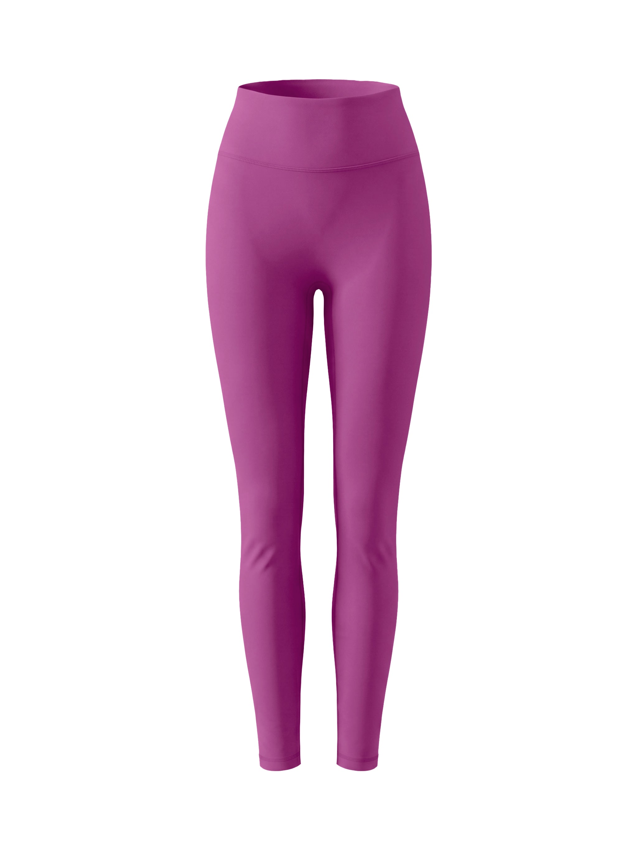 Women's Solid High Rise Leggings