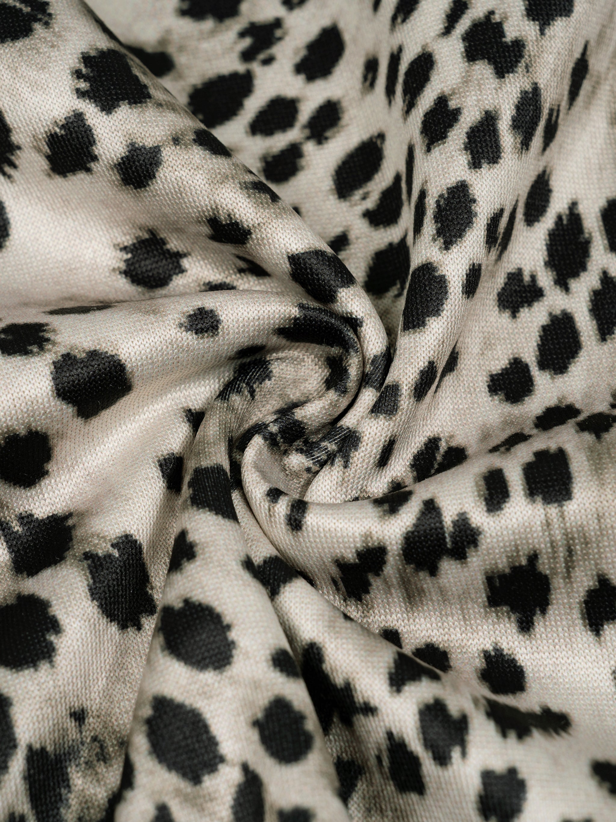 Unisex Leopard Print Boxy T-Shirt