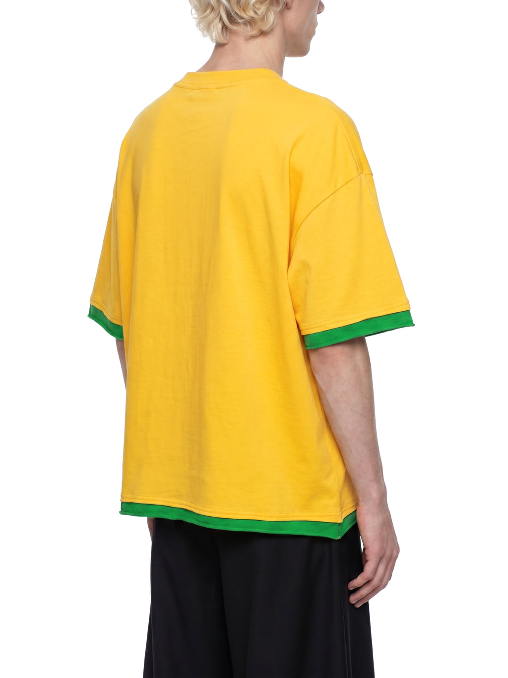 Unisex Boxy Color Block T-Shirt