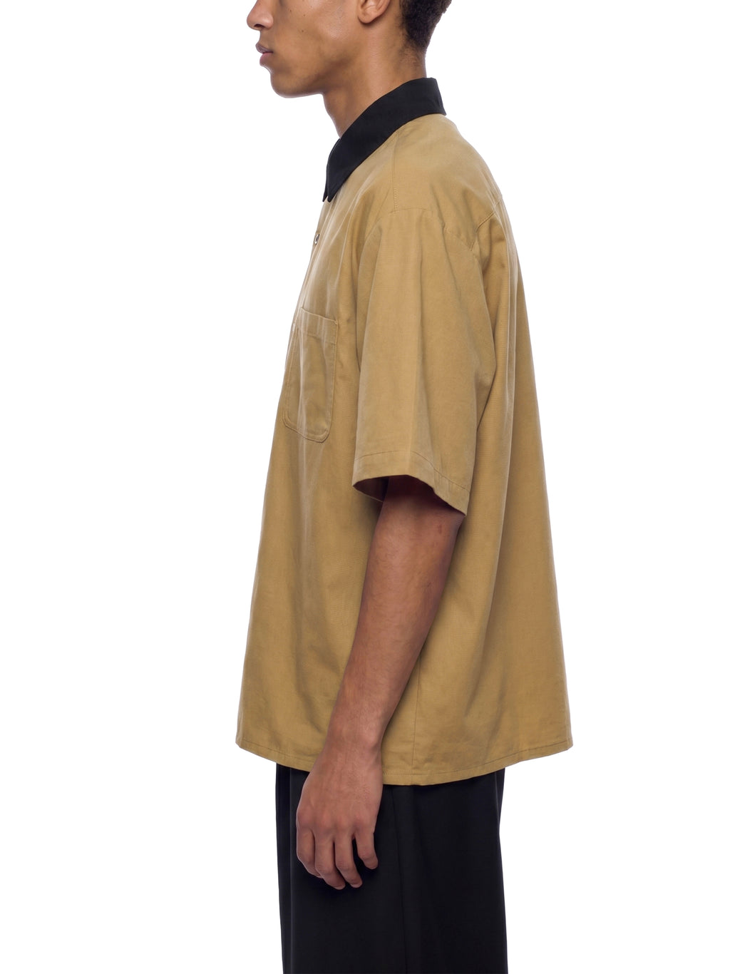 Unisex Color Block Short Sleeve Shirt