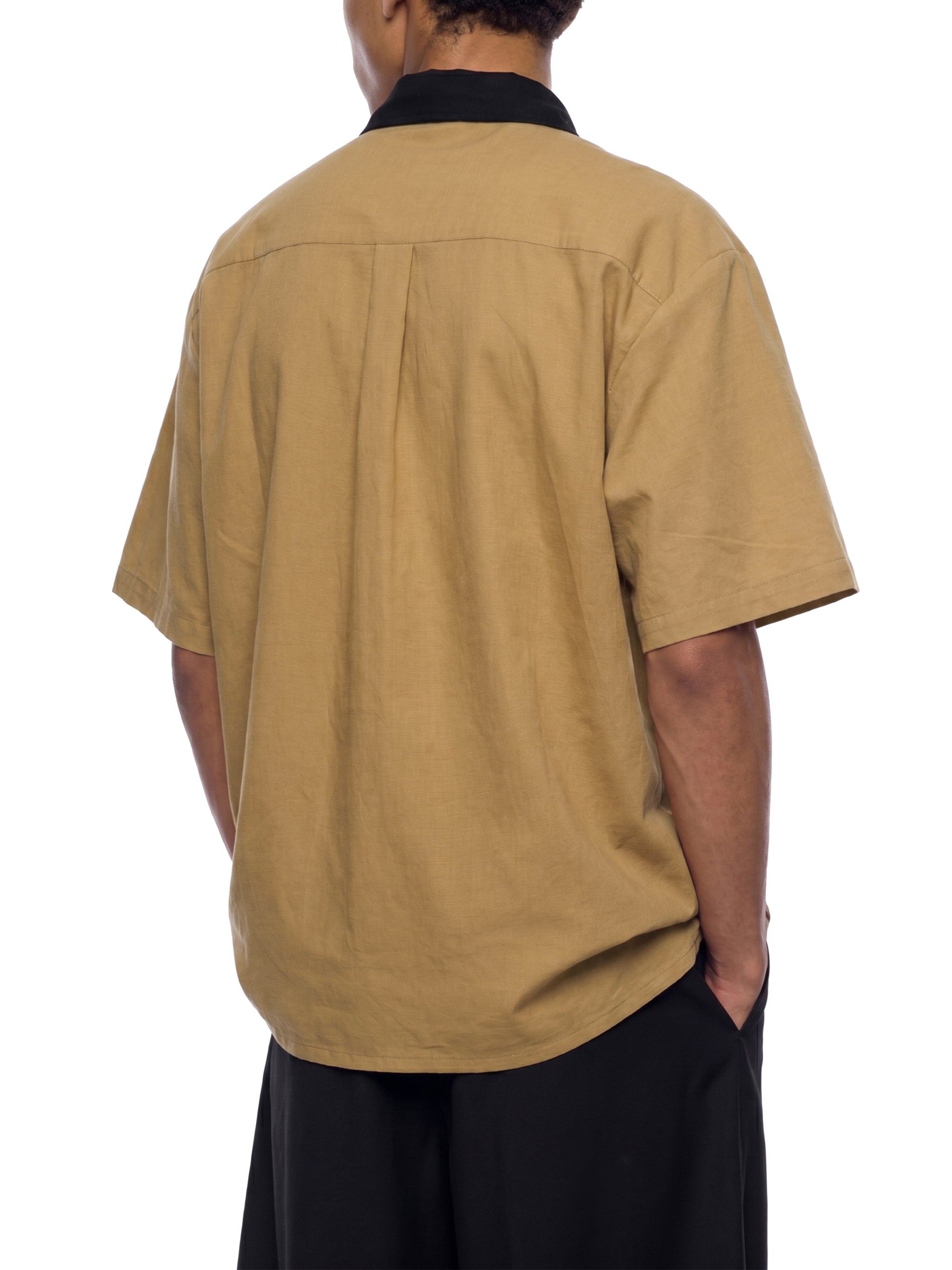Unisex Color Block Short Sleeve Shirt