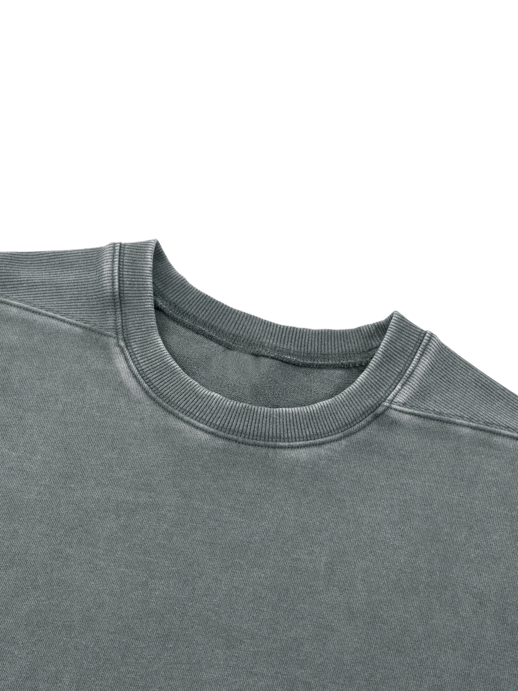 Unisex Mineral Wash Boxy Raw Edge T-Shirt