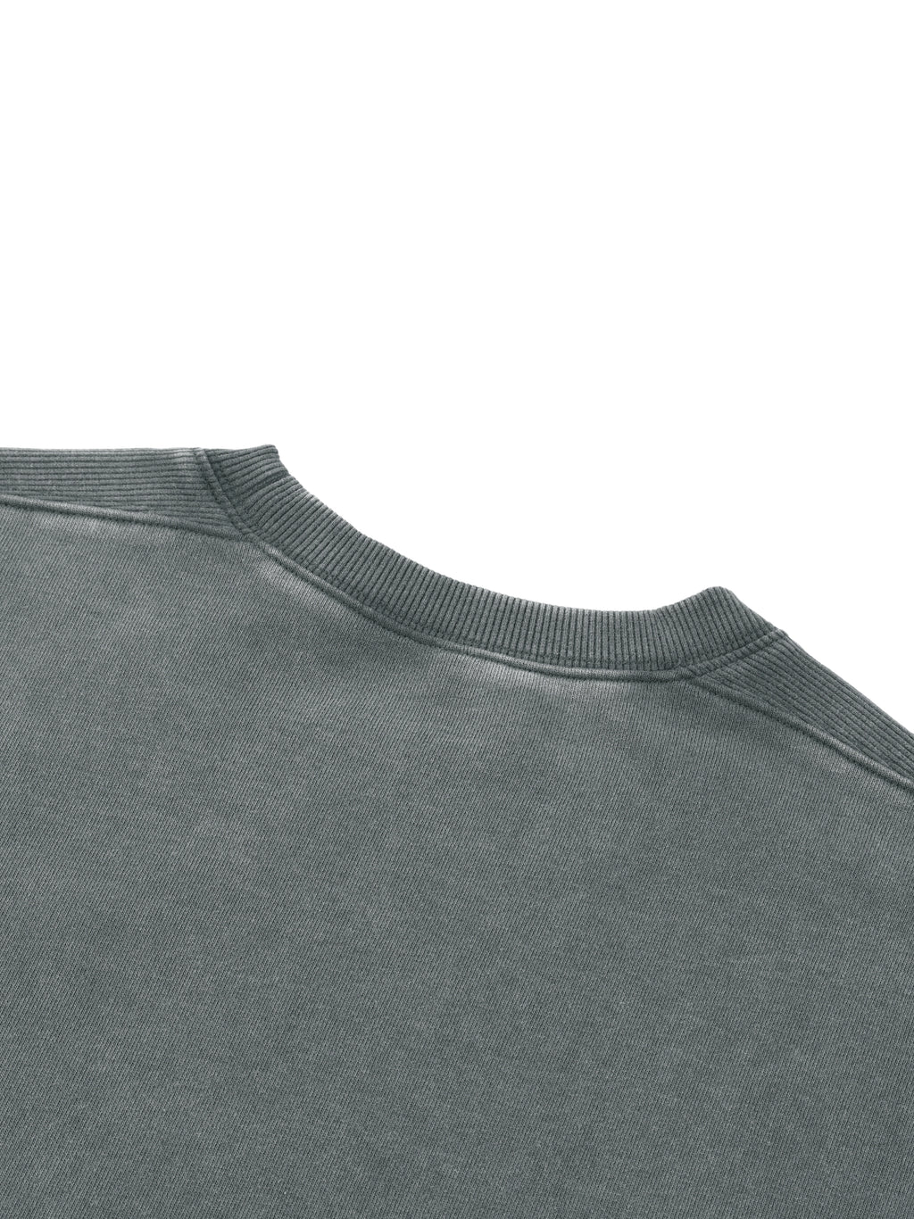 Unisex Mineral Wash Boxy Raw Edge T-Shirt