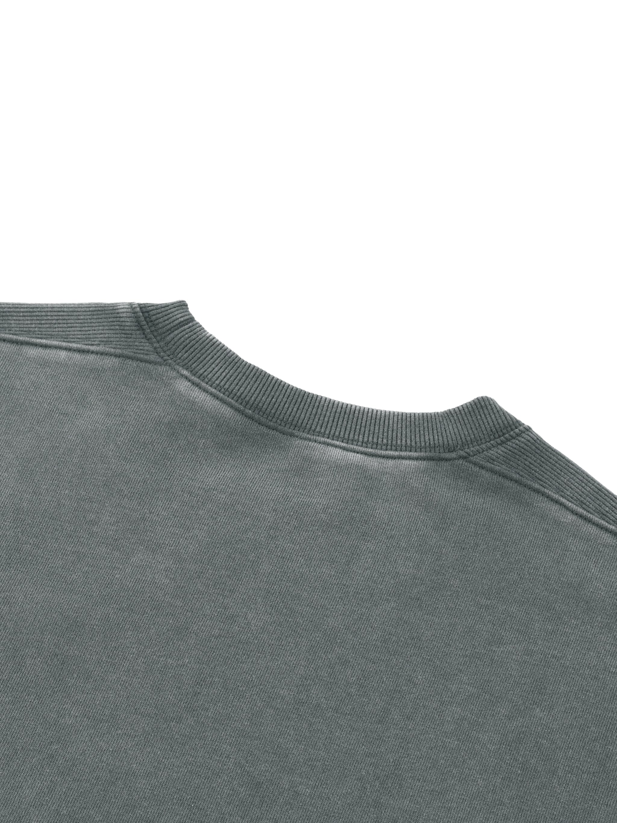 Unisex Mineral Wash Boxy Raw Edge T-Shirt
