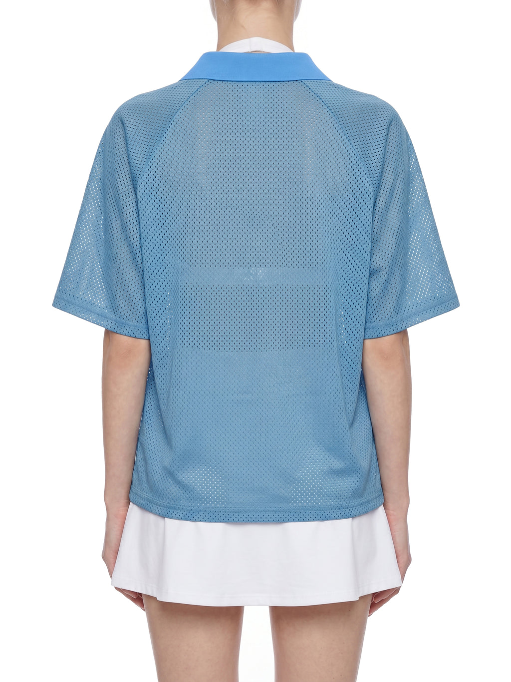 Unisex Striped Mesh Boxy Soccer Jersey