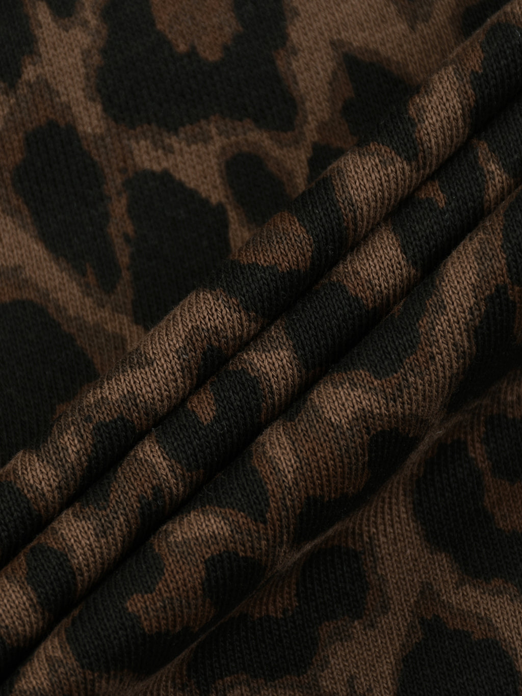 Unisex Heavyweight Leopard Drawstring Shorts