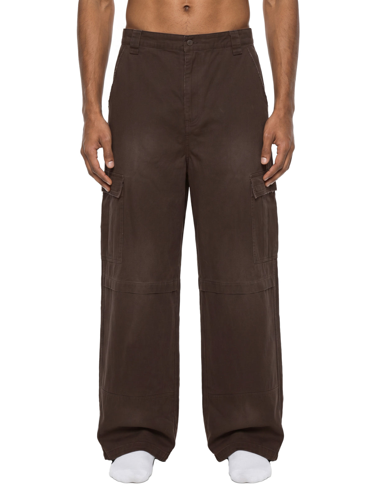 V Sunfade Washed Fleece Cargo Pants