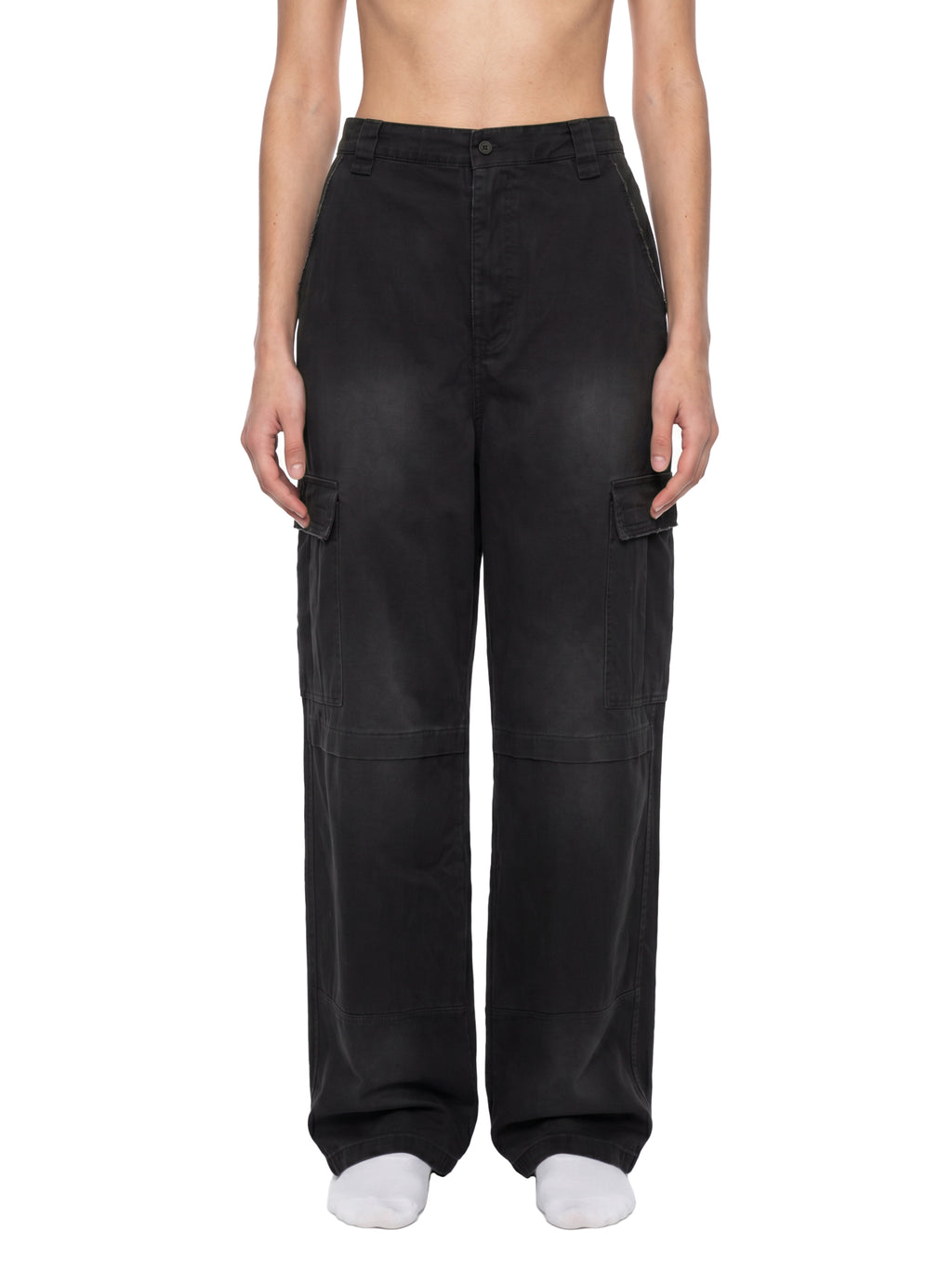 V Sunfade Washed Fleece Cargo Pants