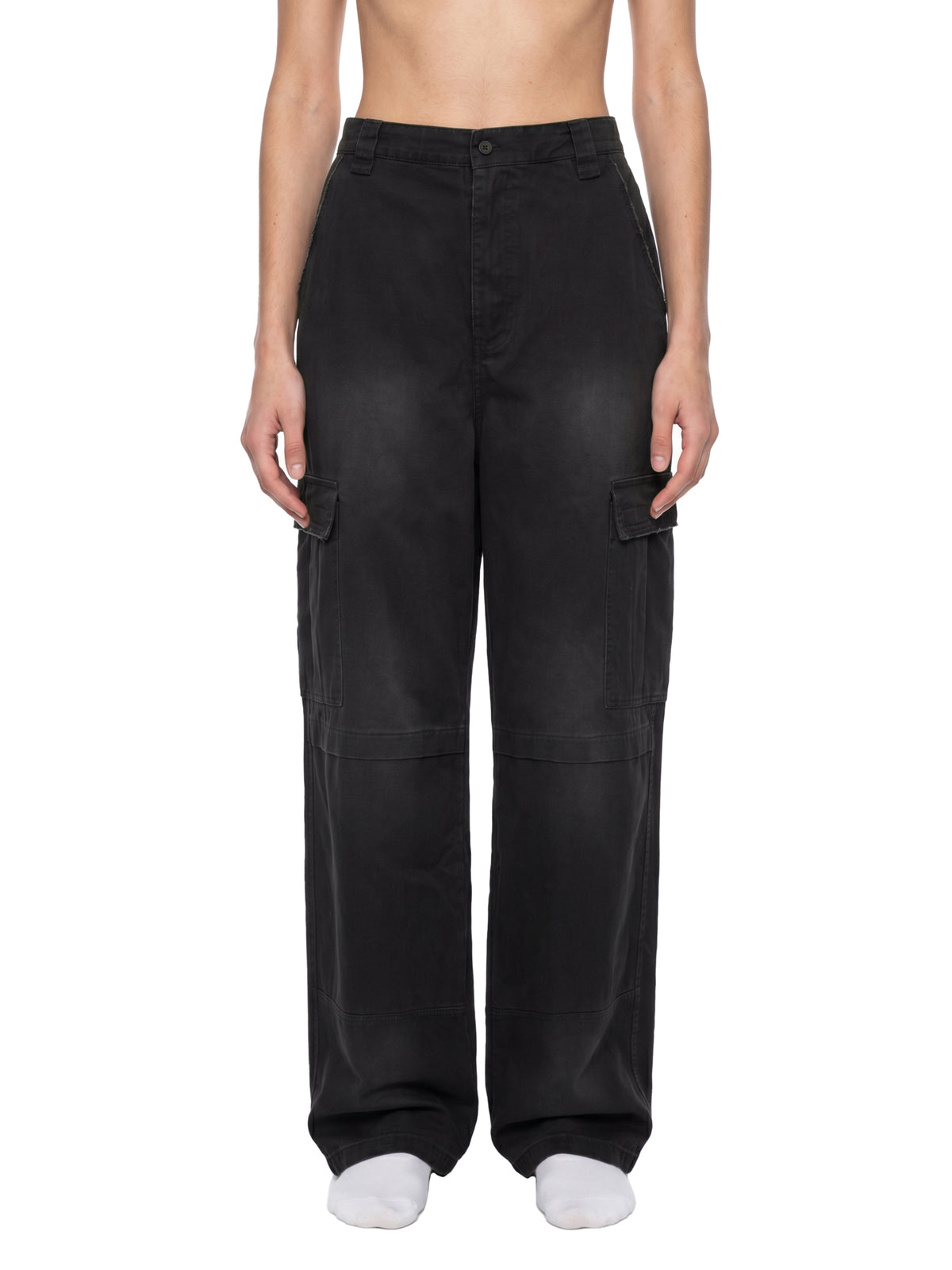 V Sunfade Washed Fleece Cargo Pants