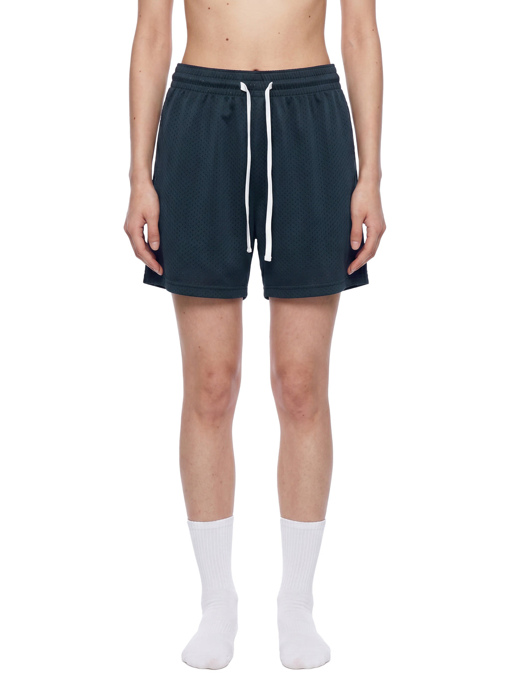 Mesh Drawstring Shorts