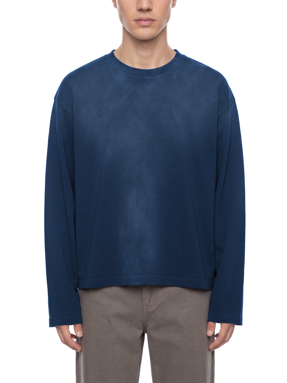 V Sunfade Boxy Long Sleeve T-Shirt