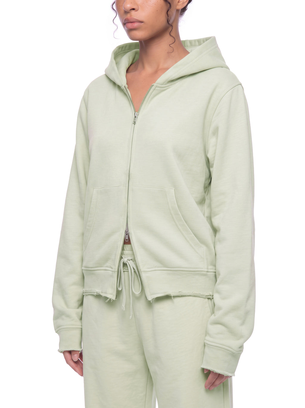 Women’s Raw Edge Full Zip Hoodie