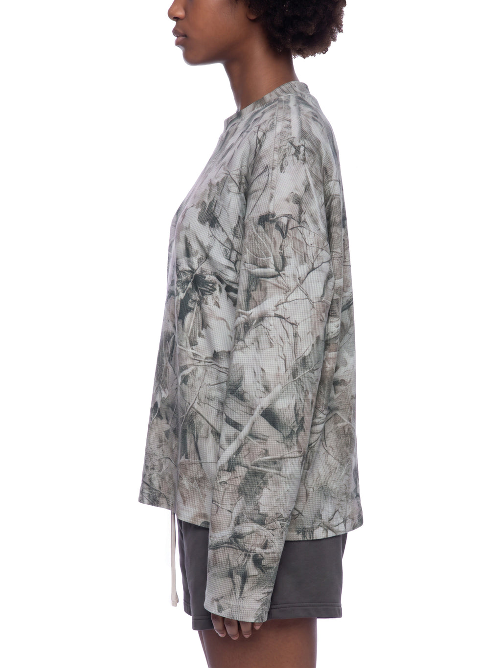 V Tree Camo Waffle T-Shirt