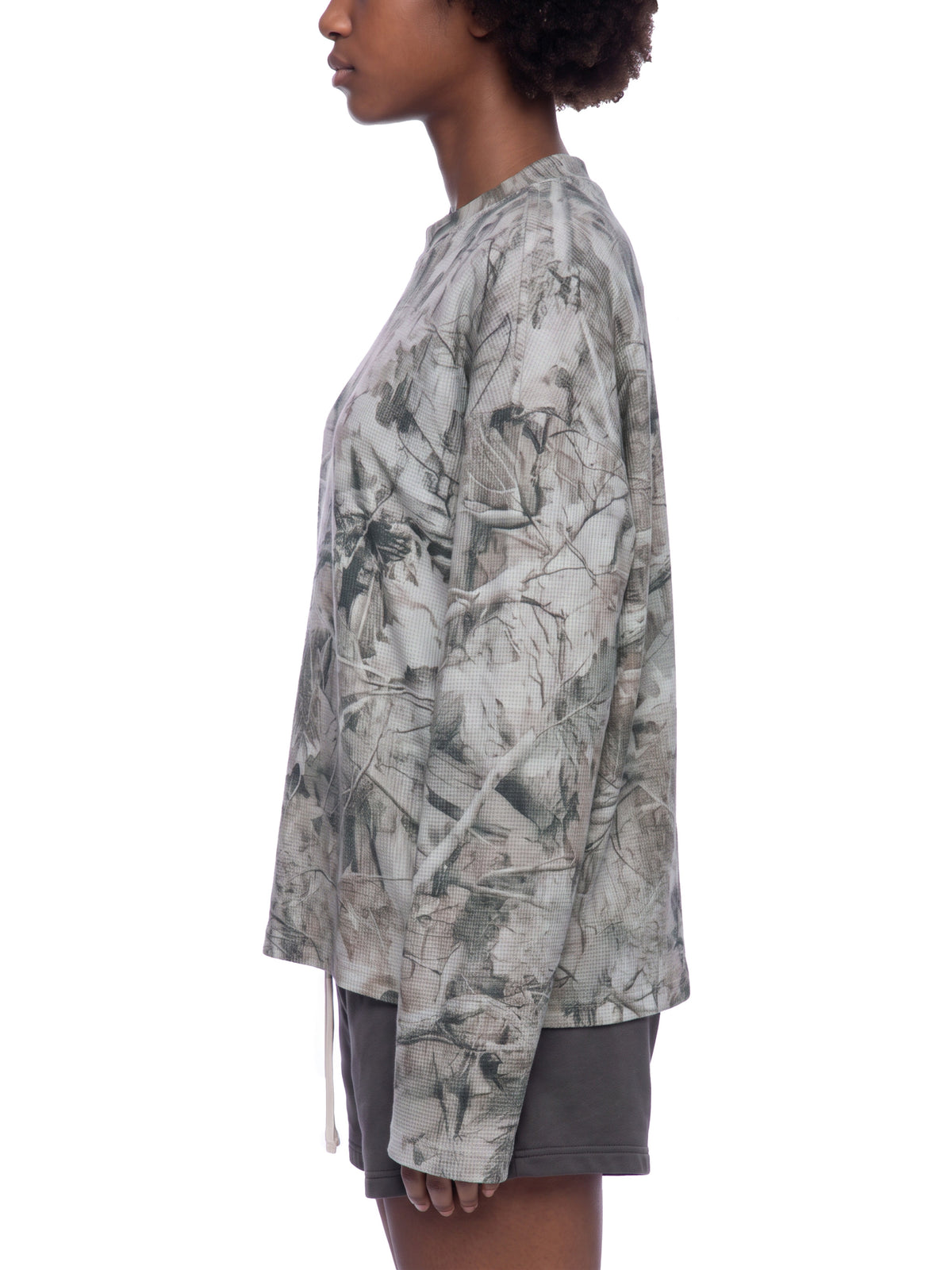 V Tree Camo Waffle T-Shirt