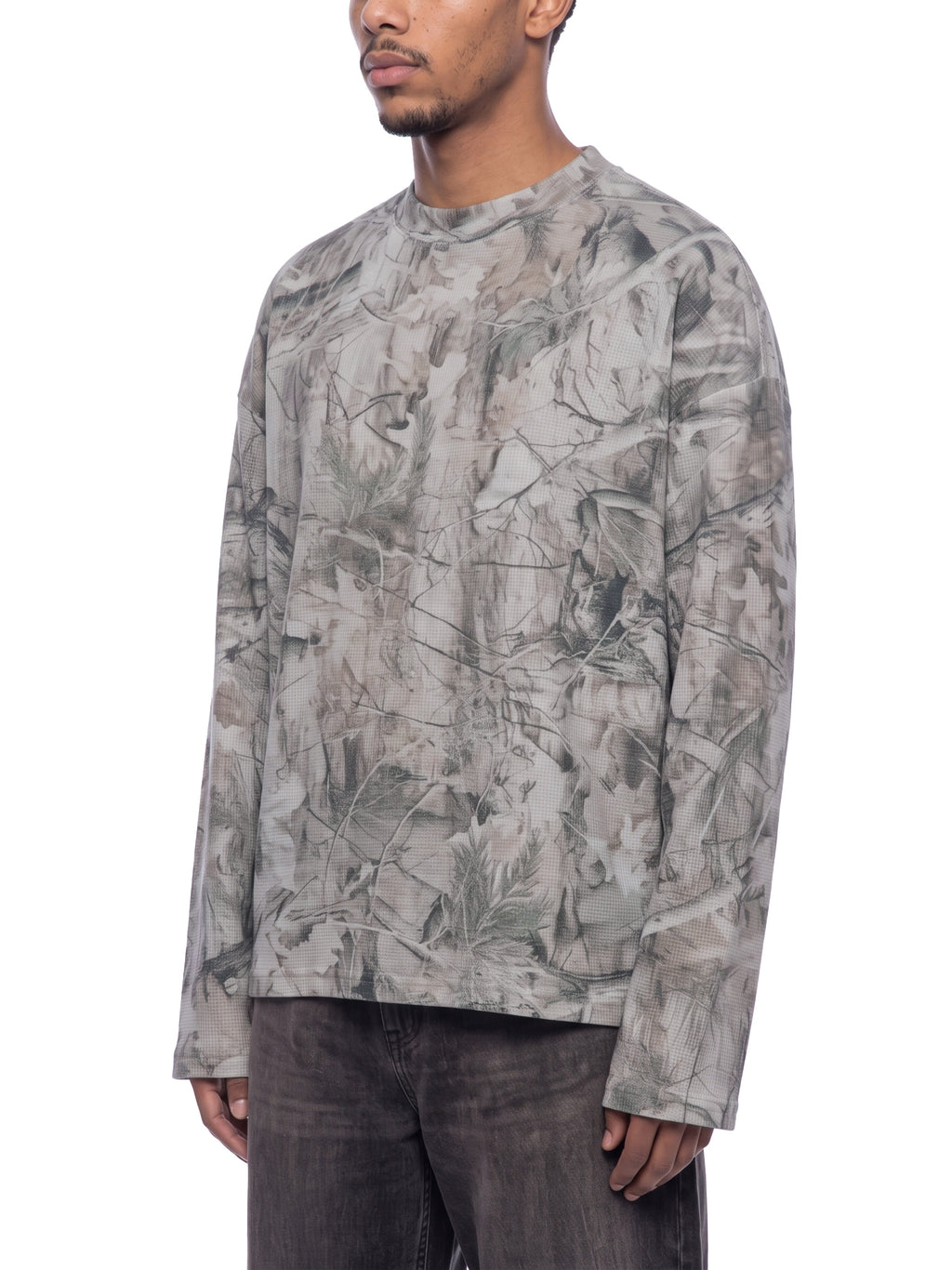 V Tree Camo Waffle T-Shirt