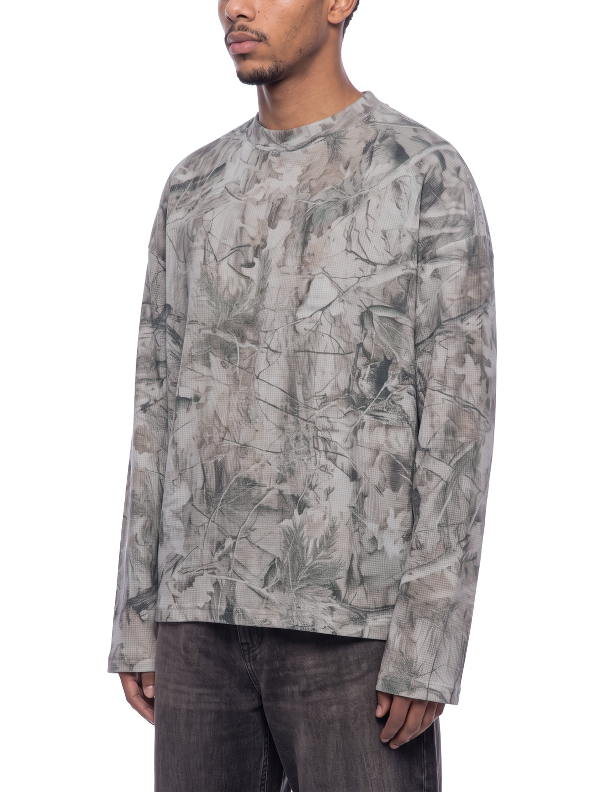 V Tree Camo Waffle T-Shirt
