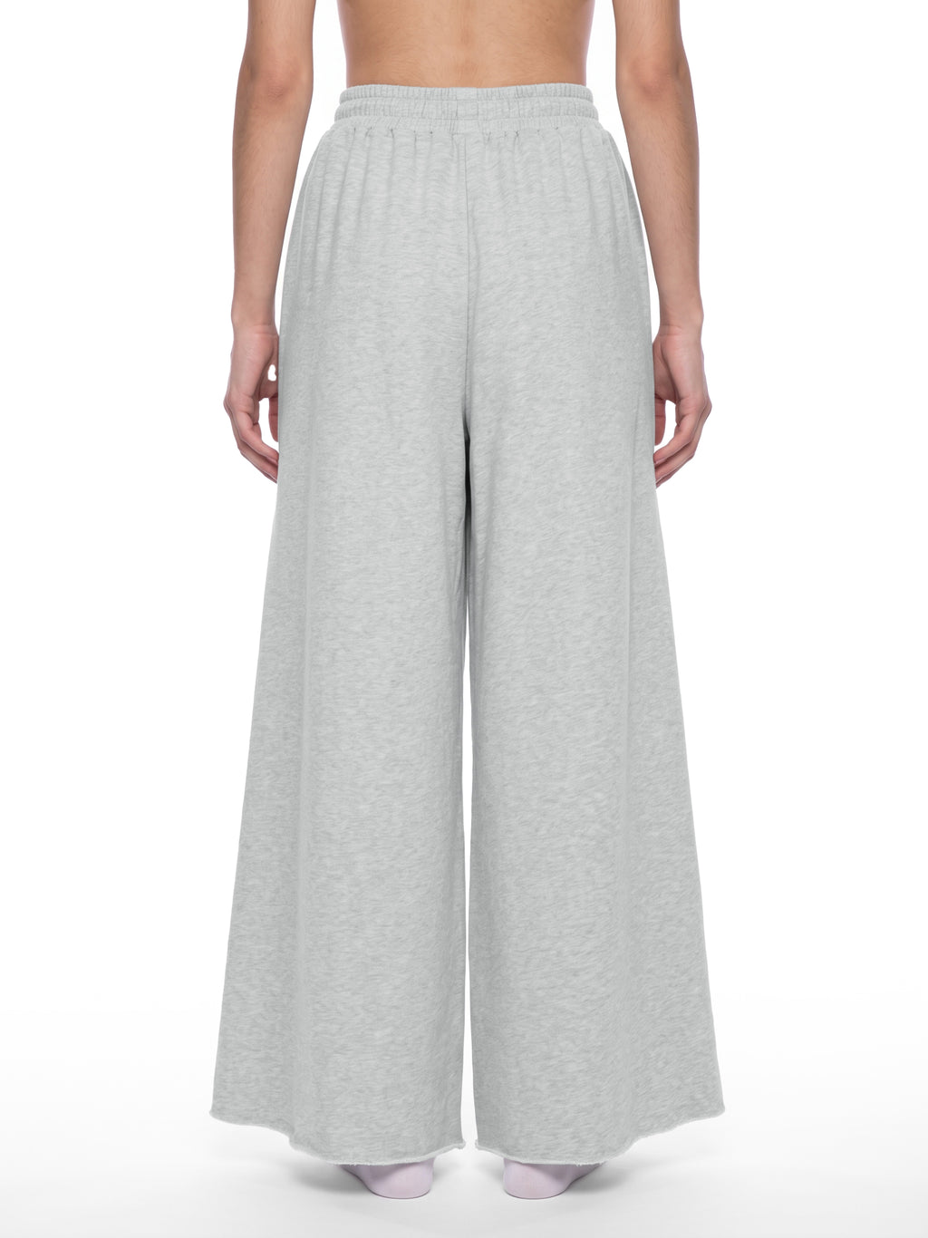 Women's Raw Edge Wide Leg Sweatpants