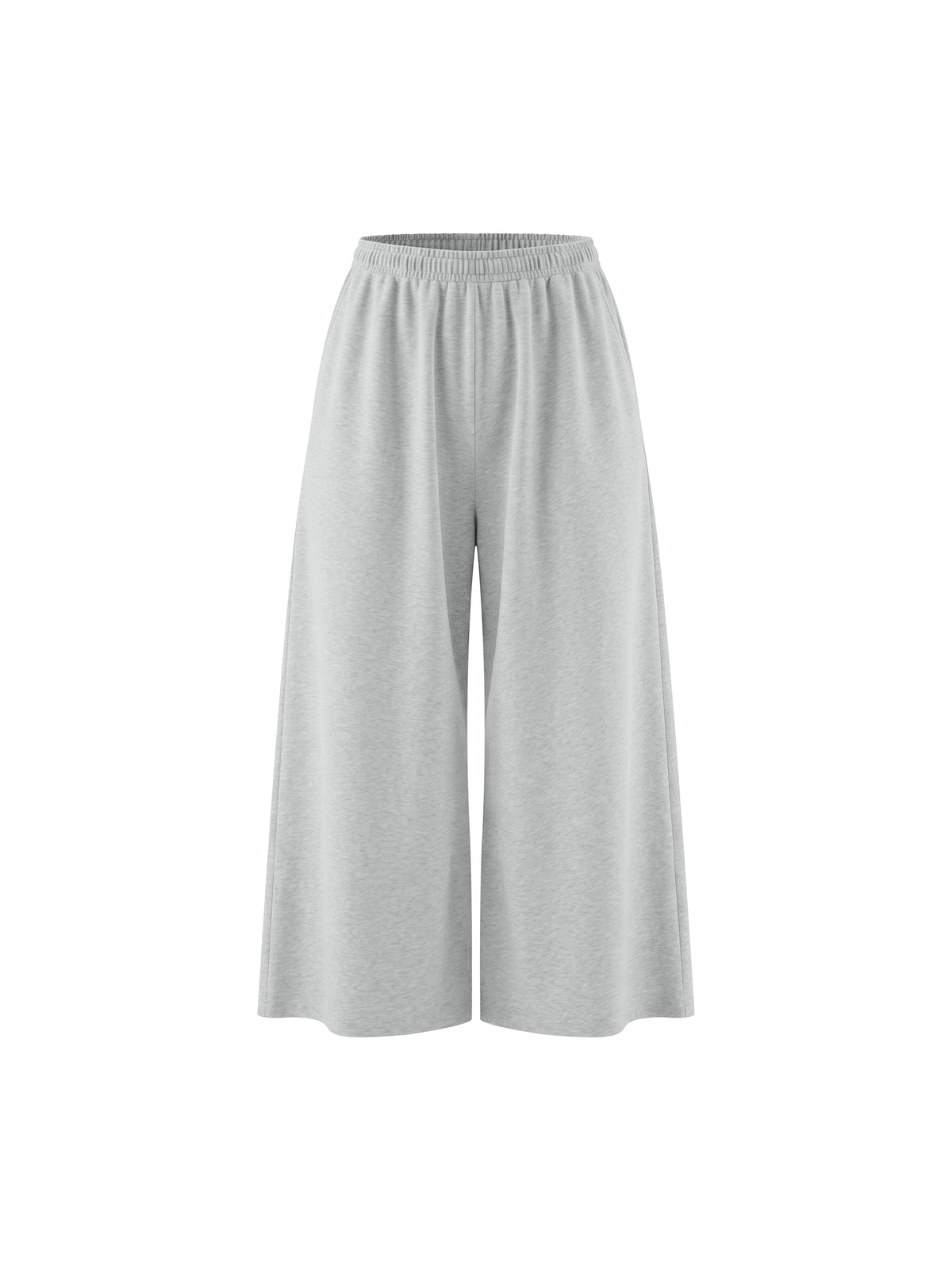 Women's Raw Edge Wide Leg Sweatpants