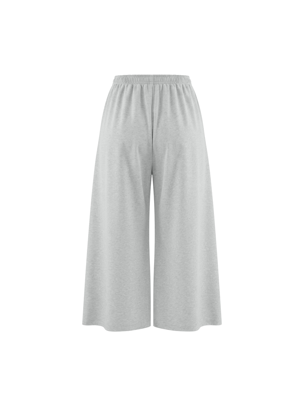 Women's Raw Edge Wide Leg Sweatpants