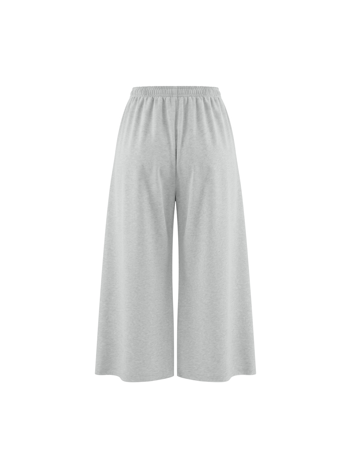 Women's Raw Edge Wide Leg Sweatpants