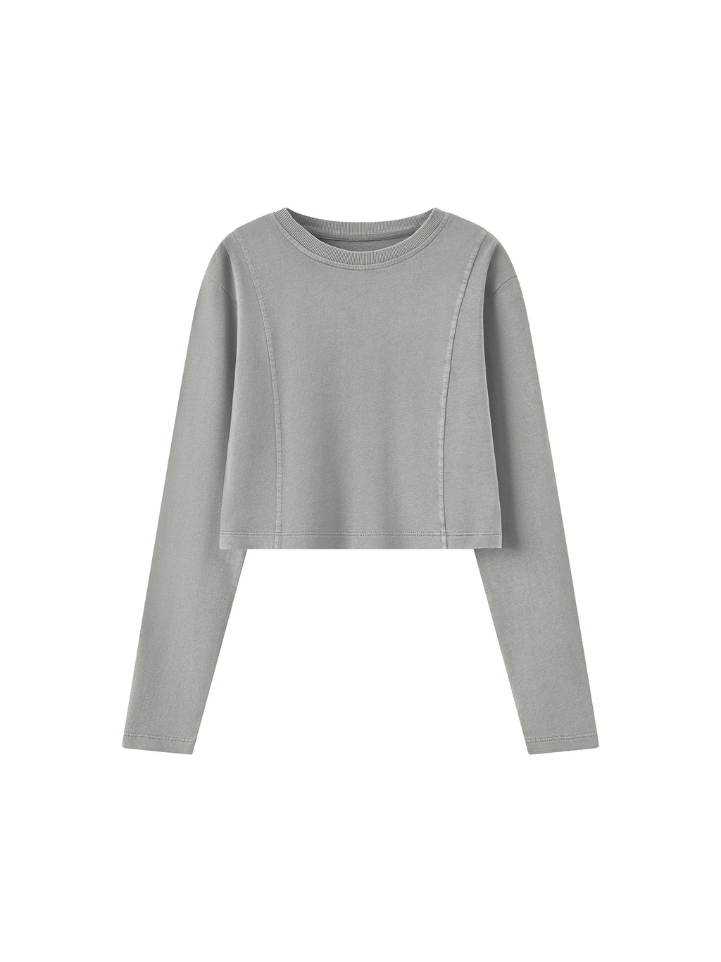 Women's Mineral Wash Crop Sweatshirt