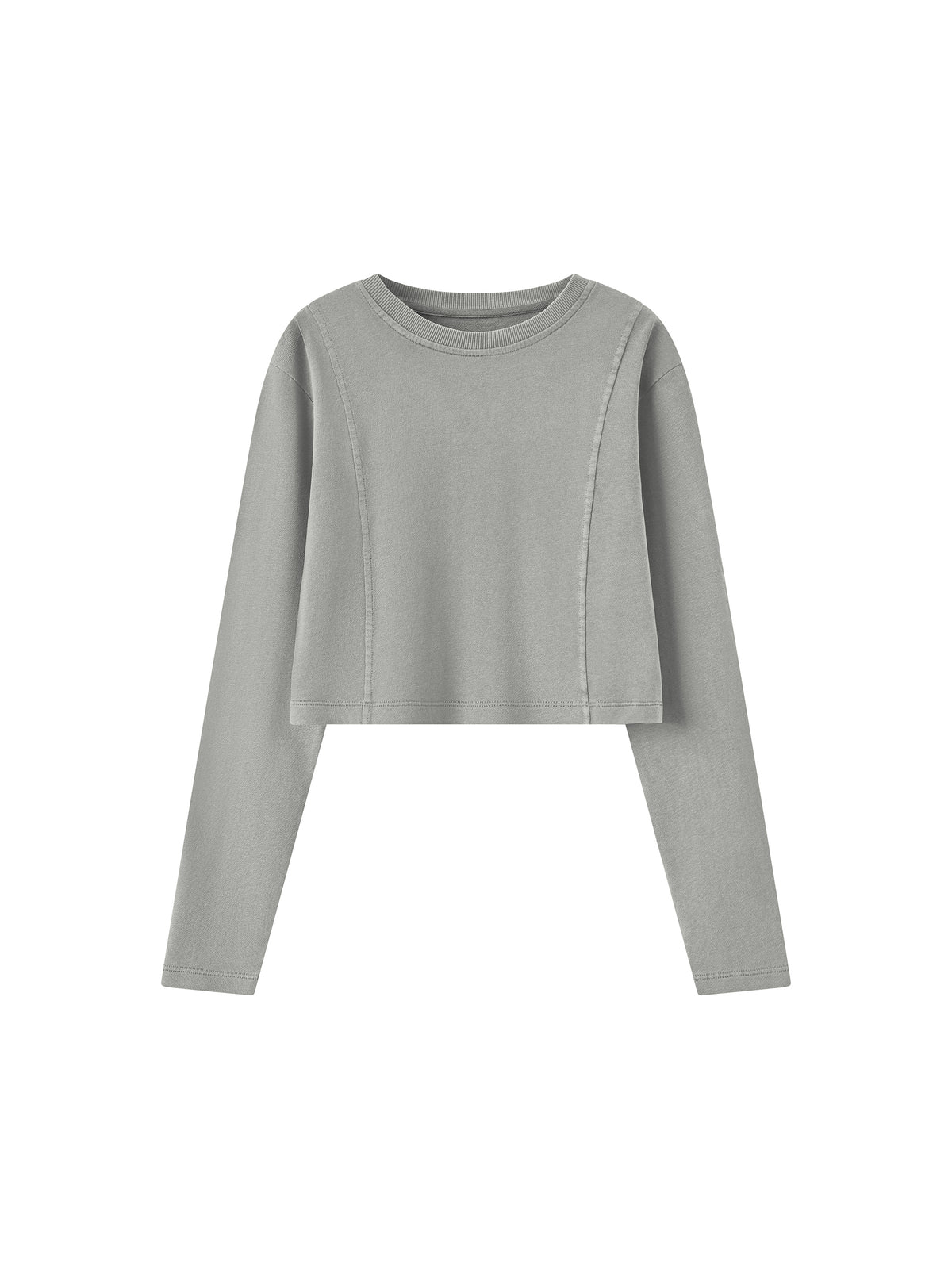 Women's Mineral Wash Crop Sweatshirt