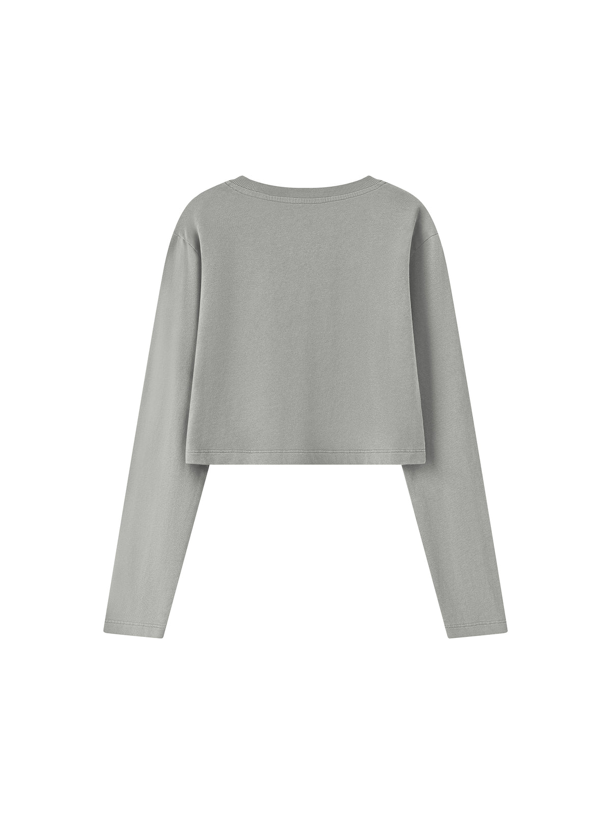 Women's Mineral Wash Crop Sweatshirt