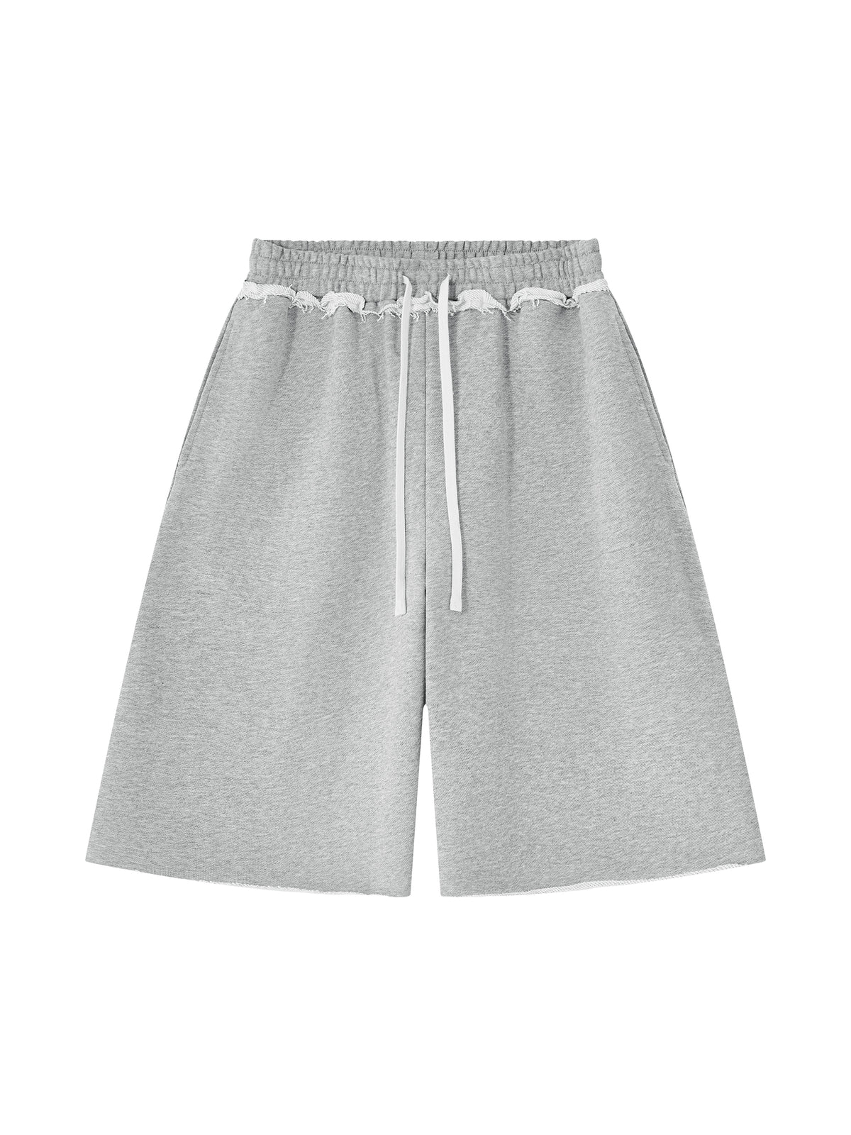 Unisex Heavyweight Raw Edge Shorts