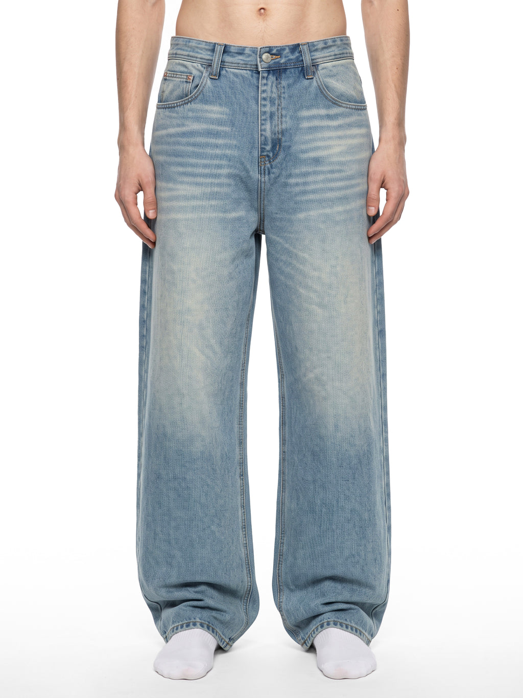 Men’s Vintage Wash Denim Jeans