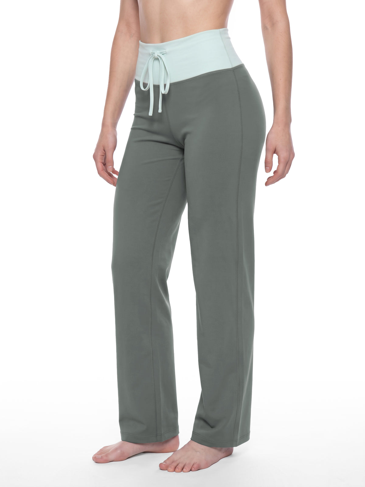 Women's Color Block Yoga Flare Leggings