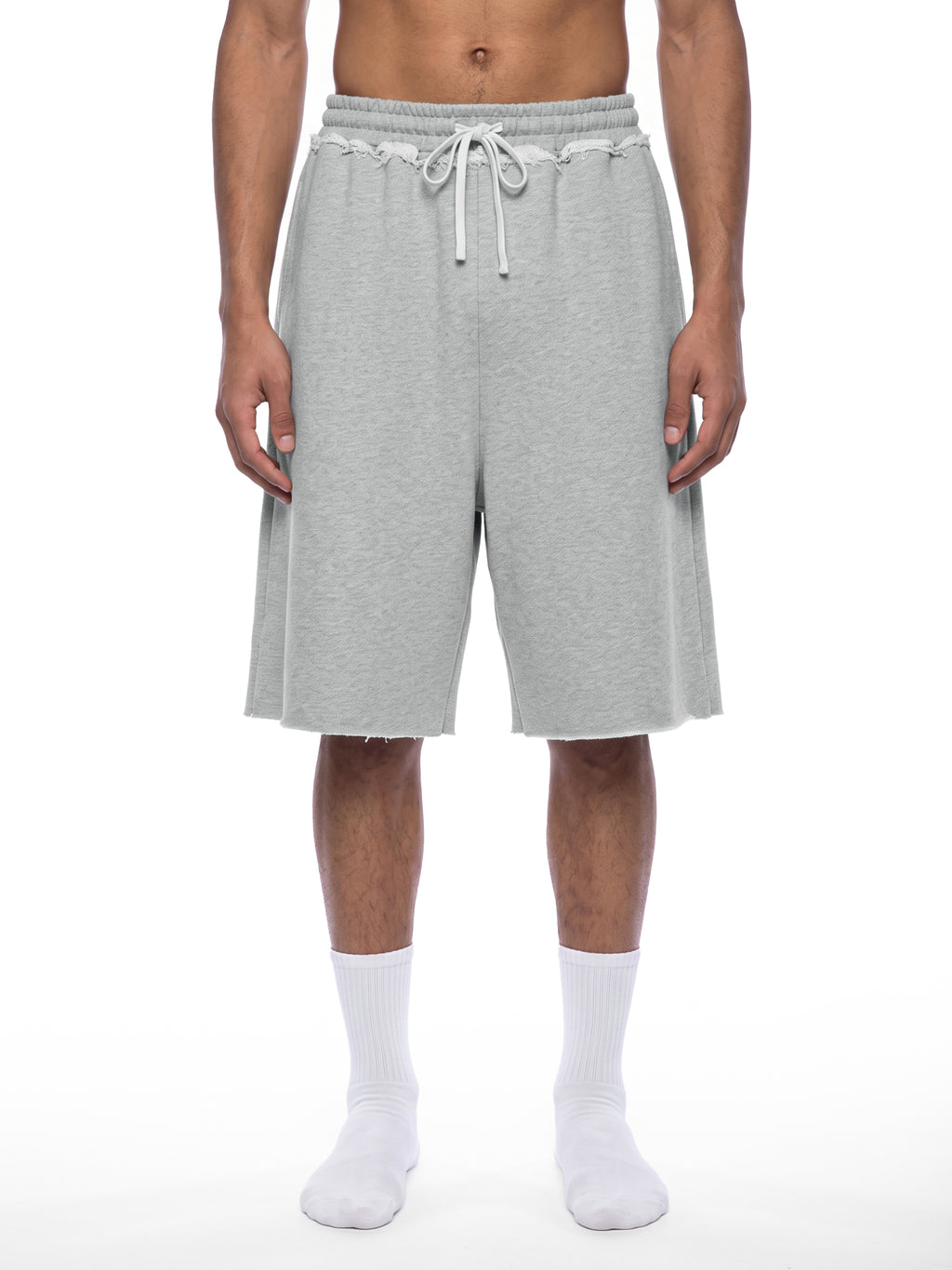 Unisex Heavyweight Raw Edge Shorts