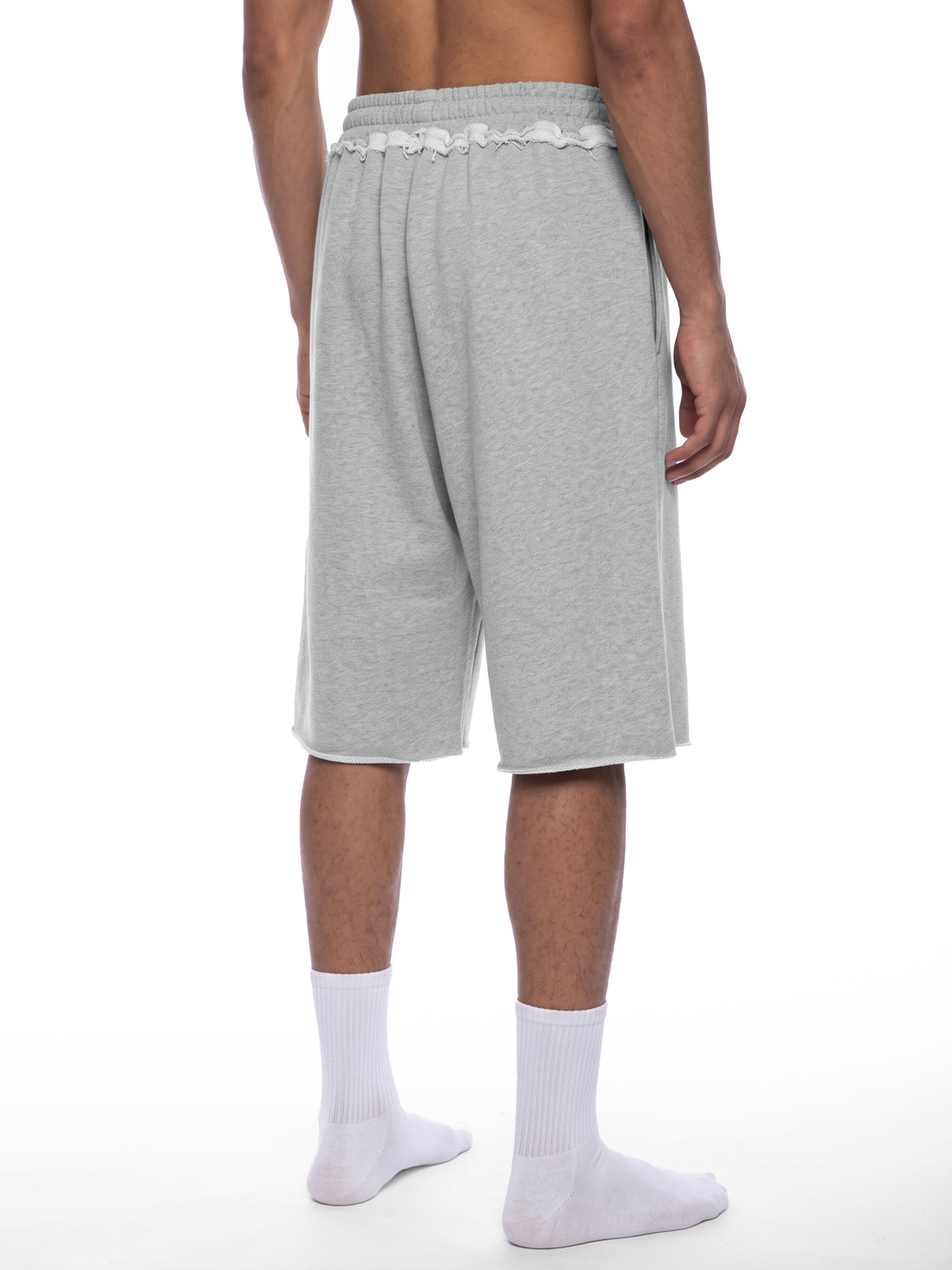 Unisex Heavyweight Raw Edge Shorts