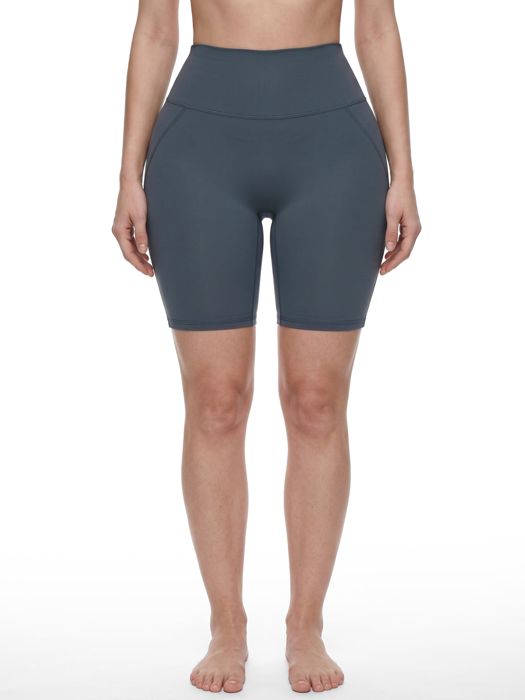 Women’s Lycra High Waisted Yoga Shorts