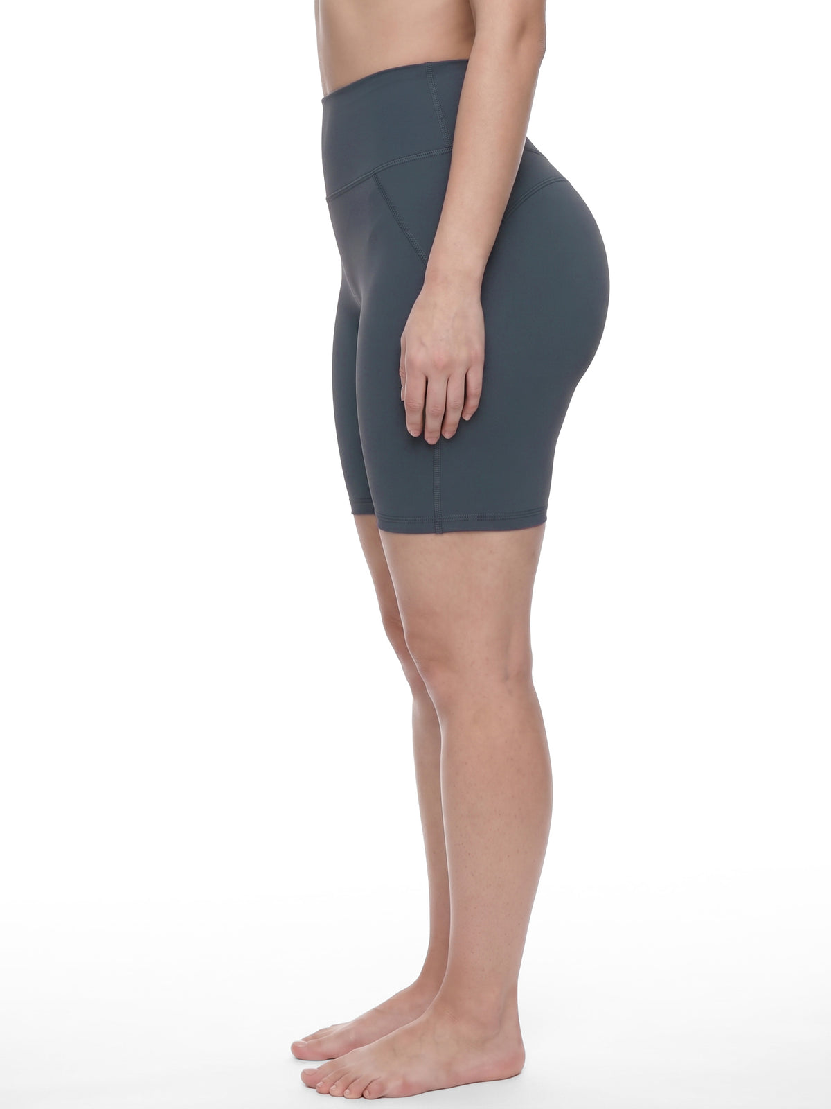 Women’s Lycra High Waisted Yoga Shorts