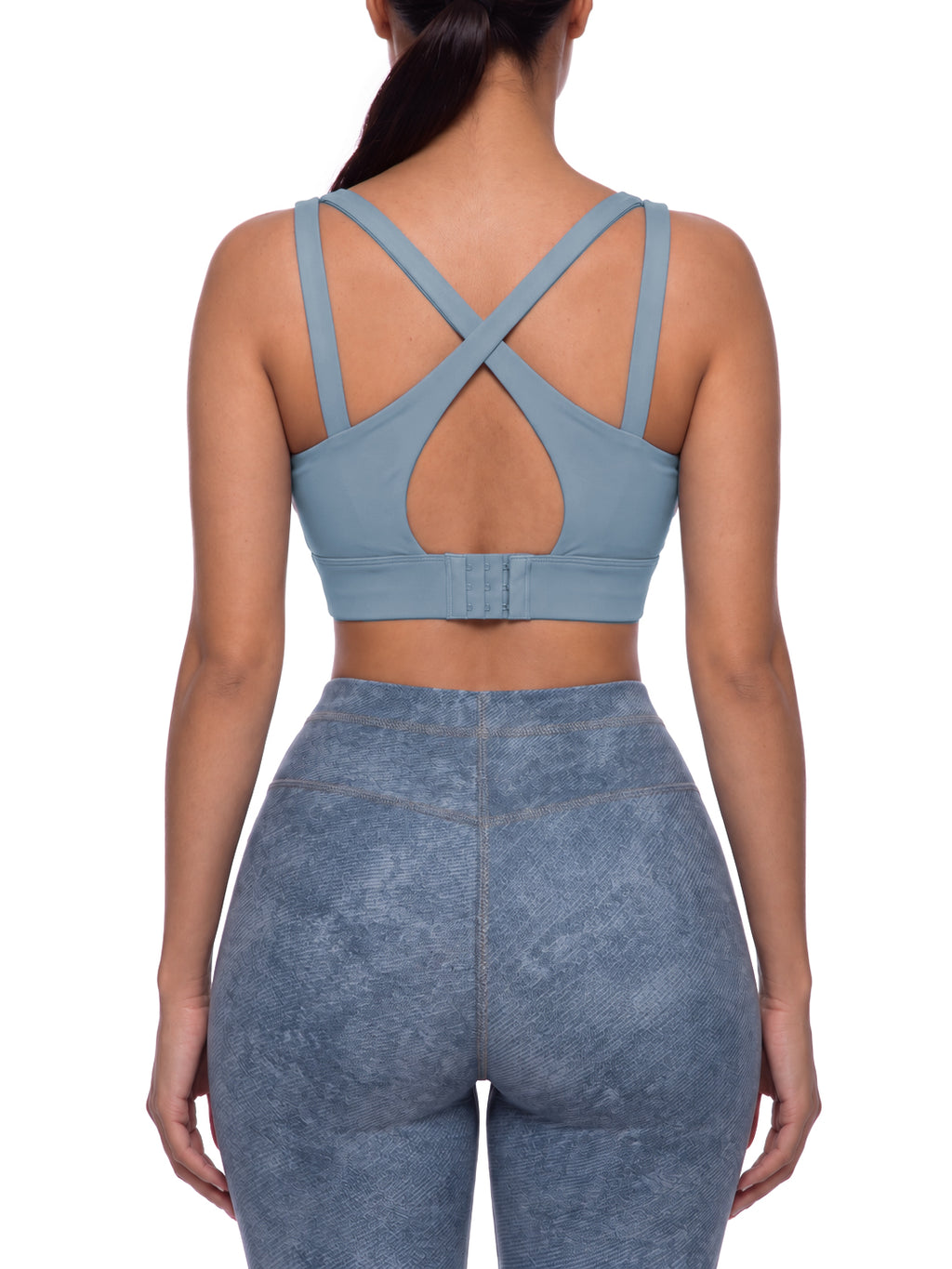 Women's Cropped Yoga Sport Bra