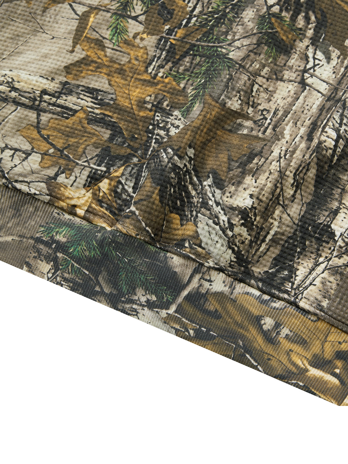 Unisex Waffle Tree Camo Boxy Hoodie