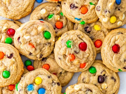 VALENTO FAVORITE Peanut Butter Sugar oreos Soft & Chewy M&M mix SOFT CINNAMON Cookies