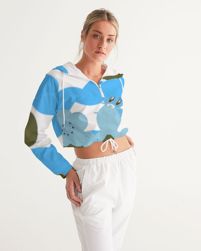 v Women's Cropped Windbreaker