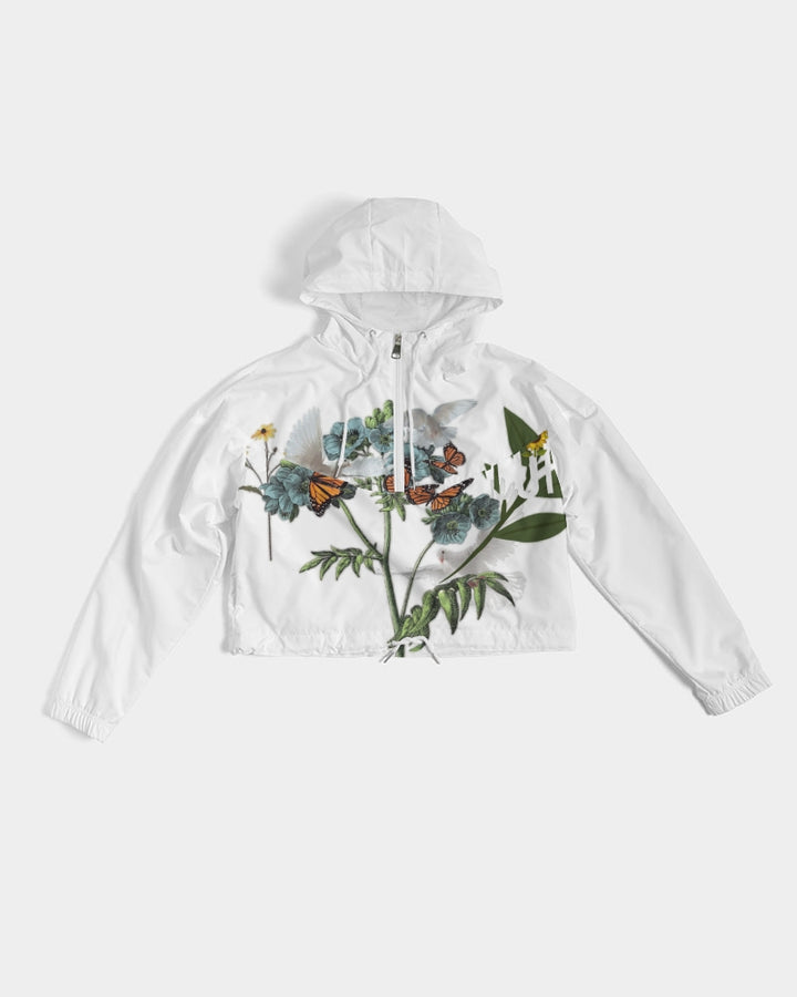 v Women's Cropped Windbreaker