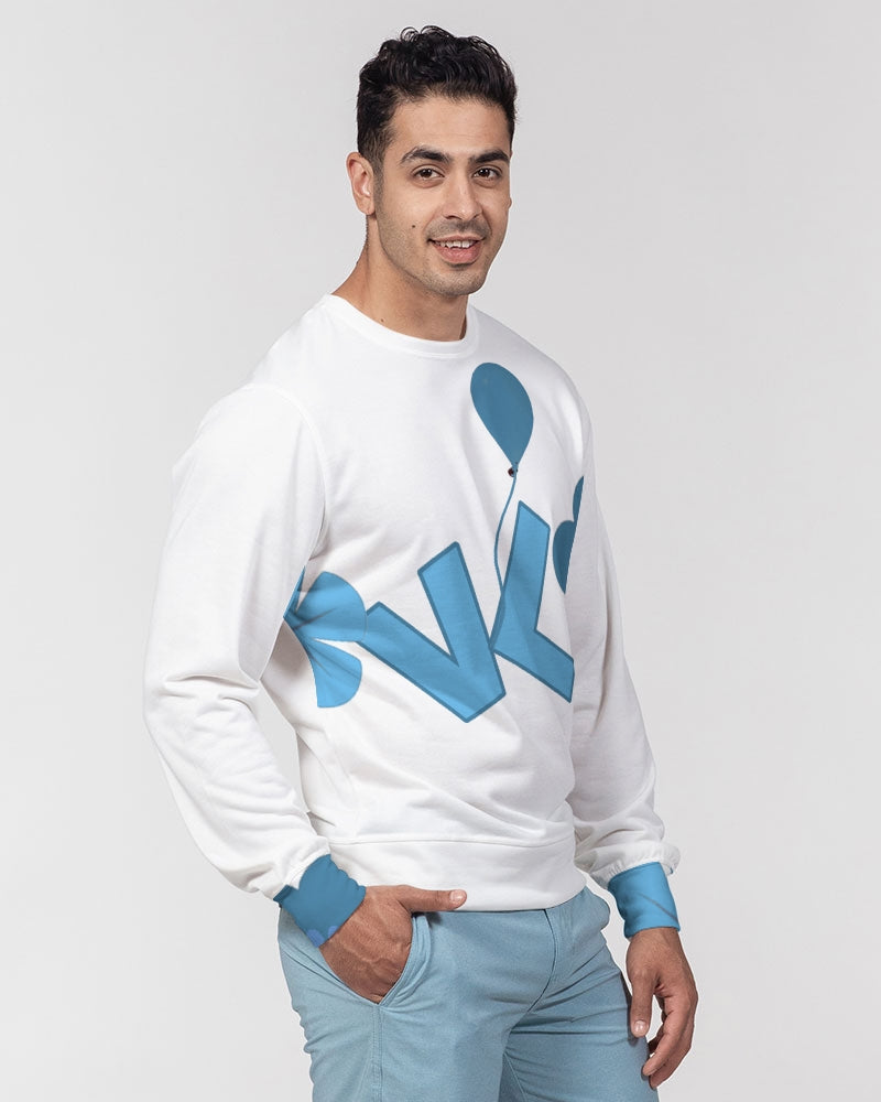 2way Men's Classic French Terry Crewneck Pullover